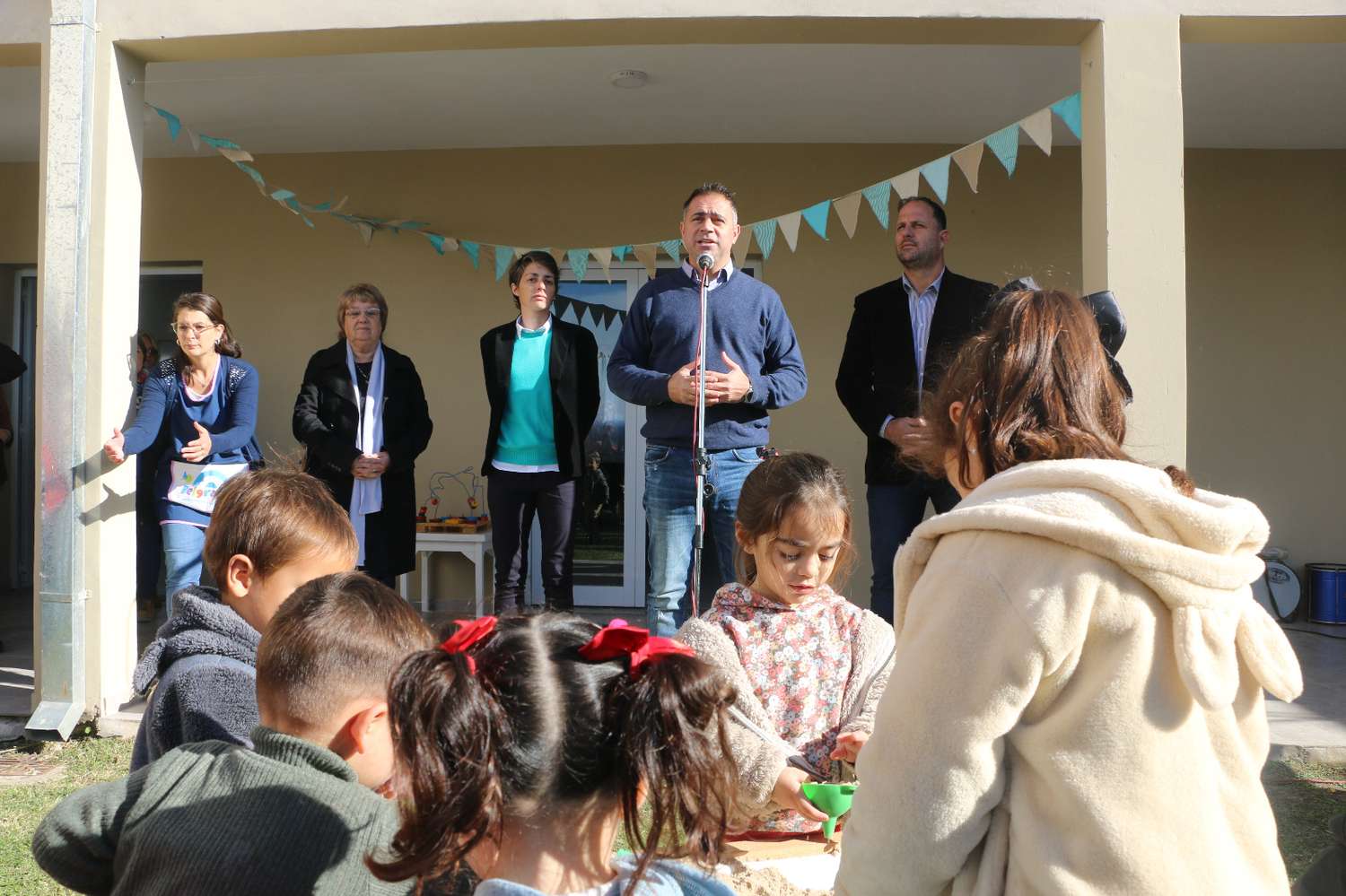 Davico inauguró el primer Jardín Materno Infantil “Belgranito”