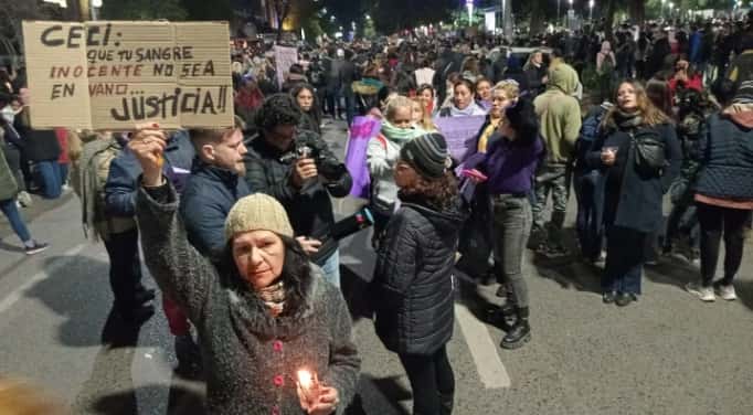 Femicidio de Cecilia Strzyzowski: la ciudad de Resistencia se movilizó en reclamo de justicia