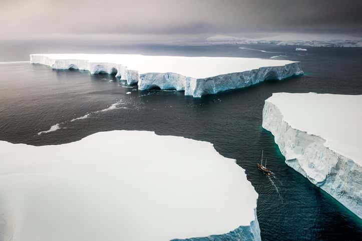 La Antártida perdió un pedazo de hielo del tamaño de la Argentina