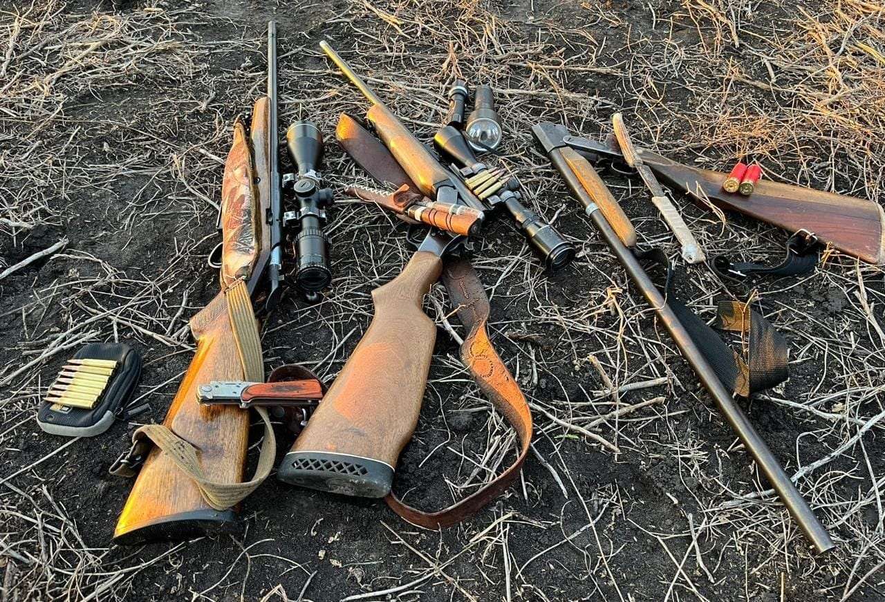 La Policía Rural secuestró tres armas de fuego en Colonia El Potrero