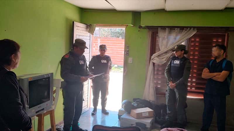 Drogas, armas y más: las mejores fotos de los allanamientos en Gualeguaychú