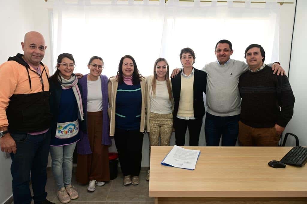 La Municipalidad de Pueblo Belgrano firmó un convenio de colaboración con la Escuela  Rizzuto