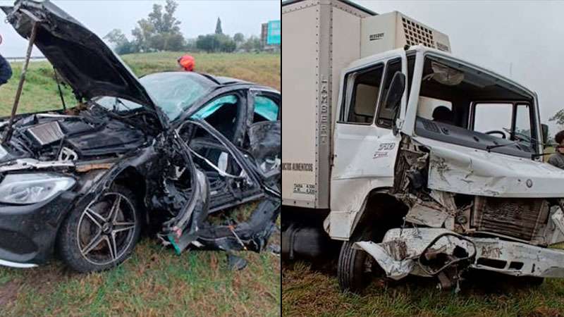 Siniestro en la Autovía Artigas: confirmaron la identidad de la víctima fatal y estado de los heridos