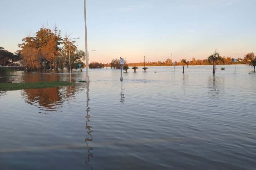 El Instituto Nacional del Agua adelantó que el río Uruguay mantendrá niveles altos