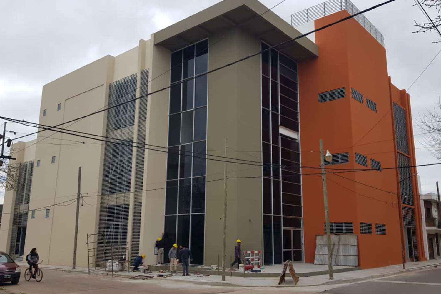 Está en el tramo final la construcción del nuevo edificio de la Escuela de Educación Técnica Nº2