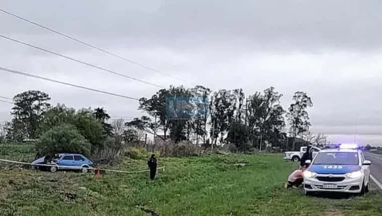 Tragedia en Entre Ríos: falleció un conductor tras despistar y volcar con su automóvil en la Ruta 18