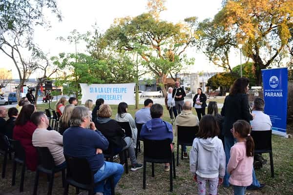 La Ley Felipe ya está en marcha: Danilo Bertoni brindó una charla en Paraná
