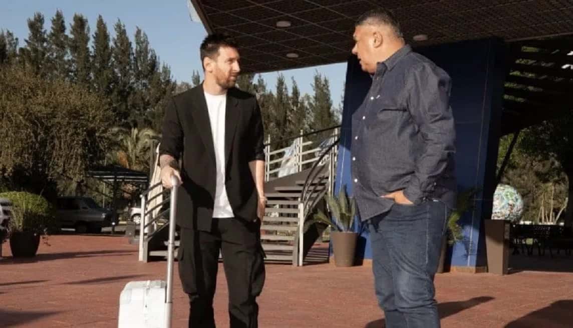 Messi llegó al país y se sumará a la Selección para los partidos ante Paraguay y Perú