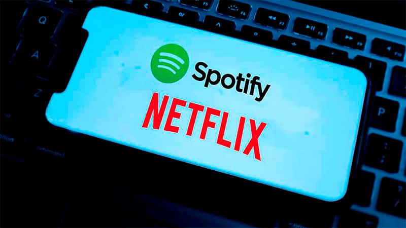 ¿Cuánto aumentan servicios los servicios de streaming como Netflix y Spotify?