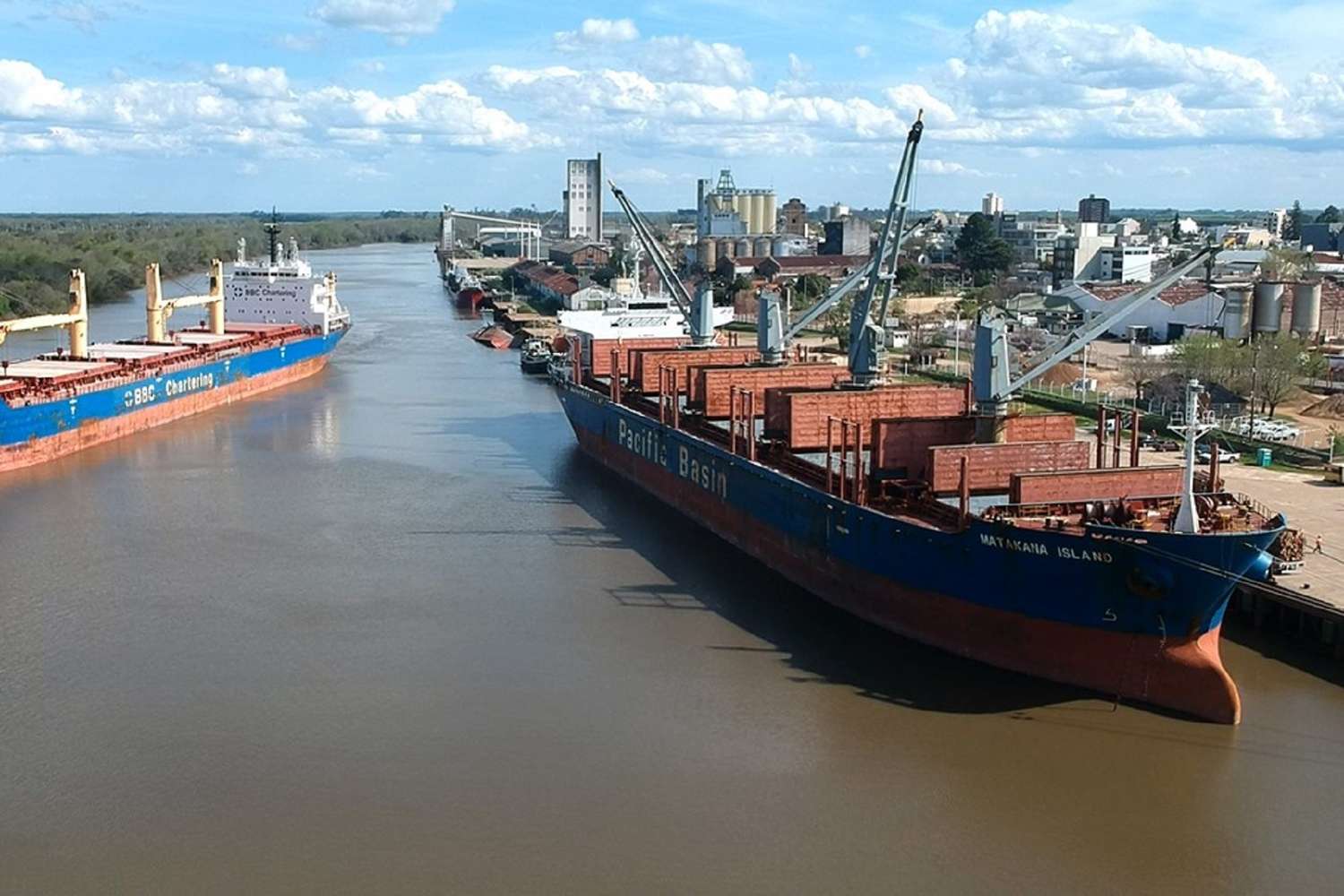 Los puertos entrerrianos registran su mayor actividad en los últimos 25 años