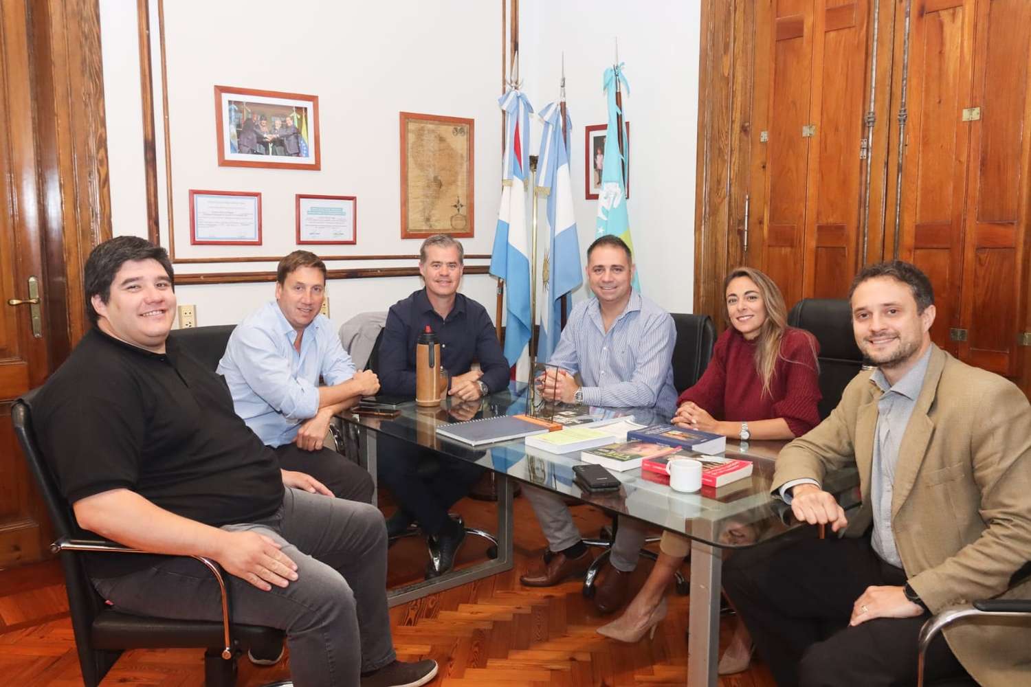 Mauricio Davico y Martín Piaggio acordaron que la transición dará comienzo el 10 de noviembre