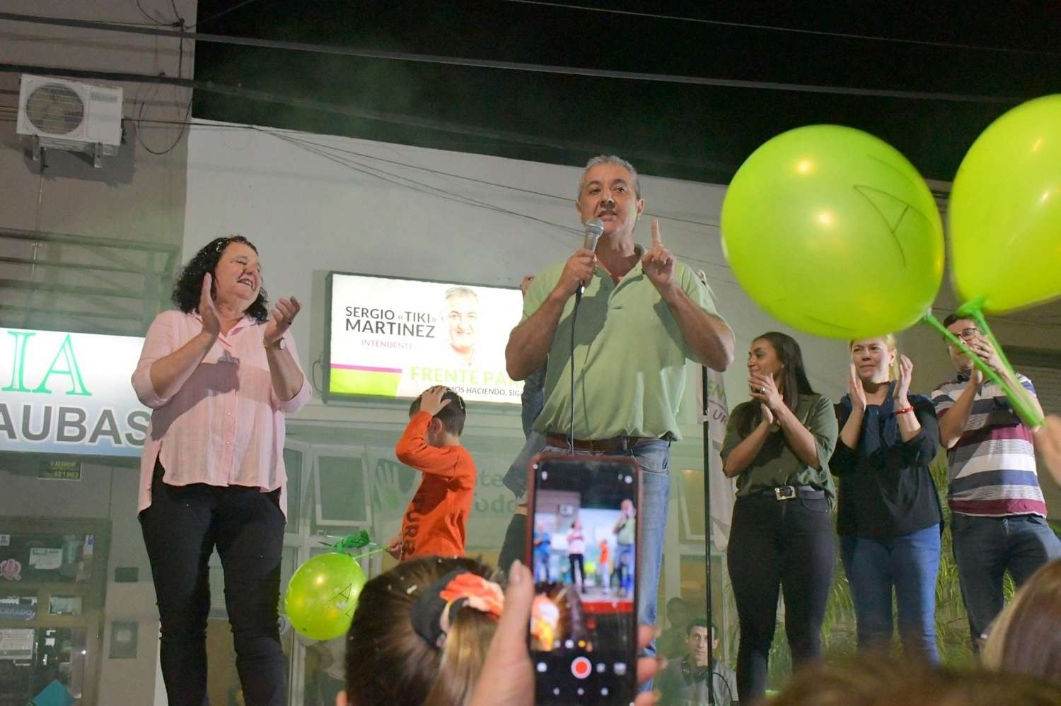 Urdinarrain: con una gran elección, Sergio Martínez fue reelecto como intendente