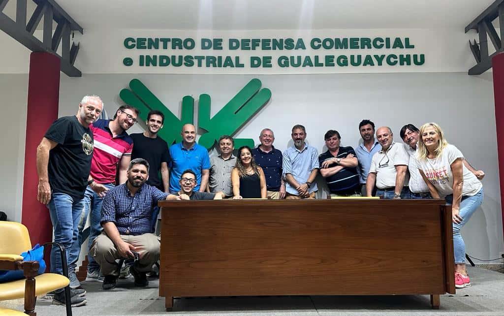 El Centro de Defensa Comercial e Industrial de Gualeguaychú tiene un nuevo presidente