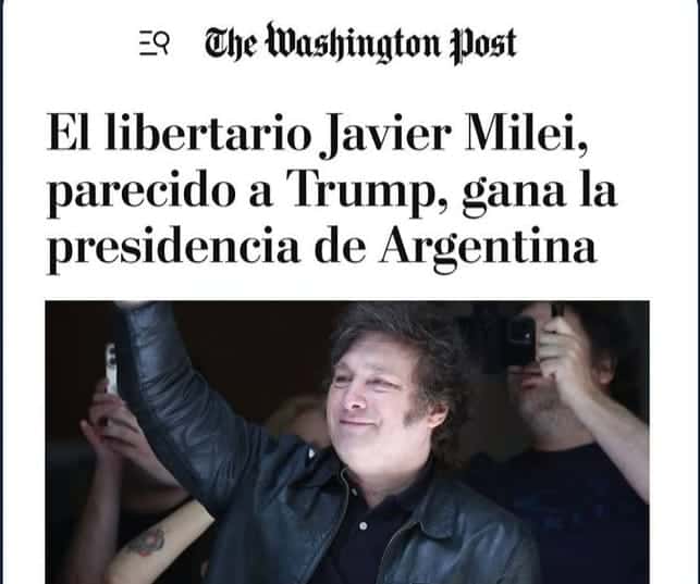 “La Argentina se enfrenta a lo desconocido”: la repercusión del triunfo de Milei en los medios del mundo