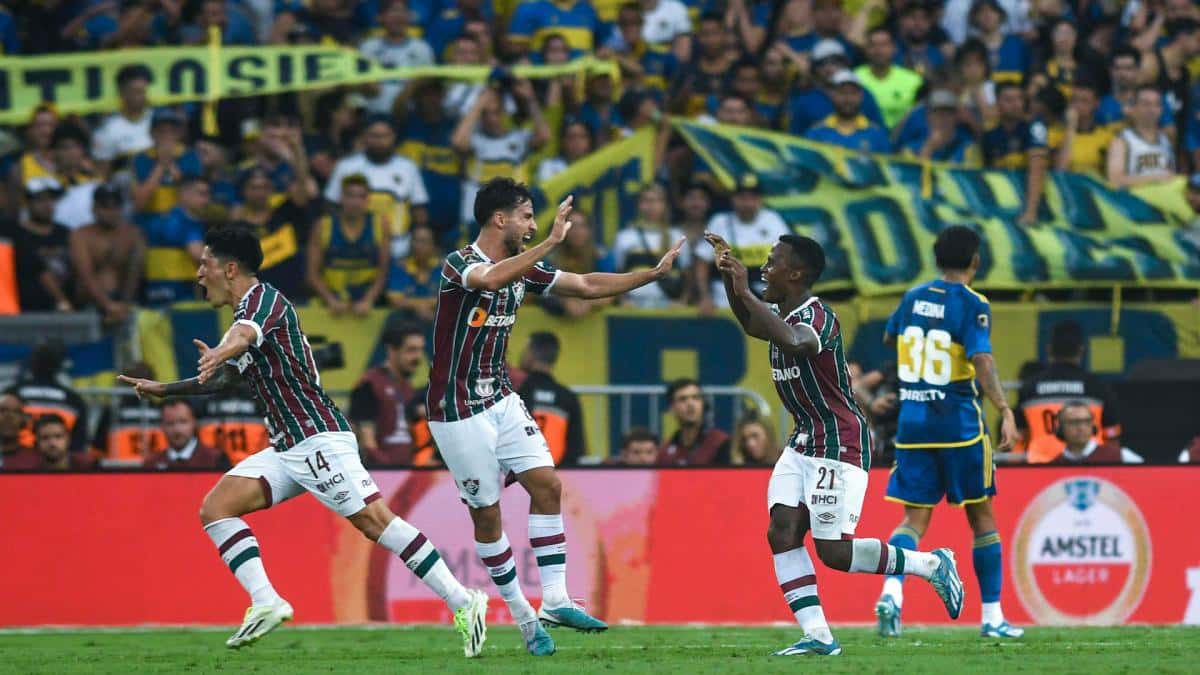 Boca no pudo contra Fluminense, que con dos golazos lo dejó sin la ilusión de la séptima Libertadores