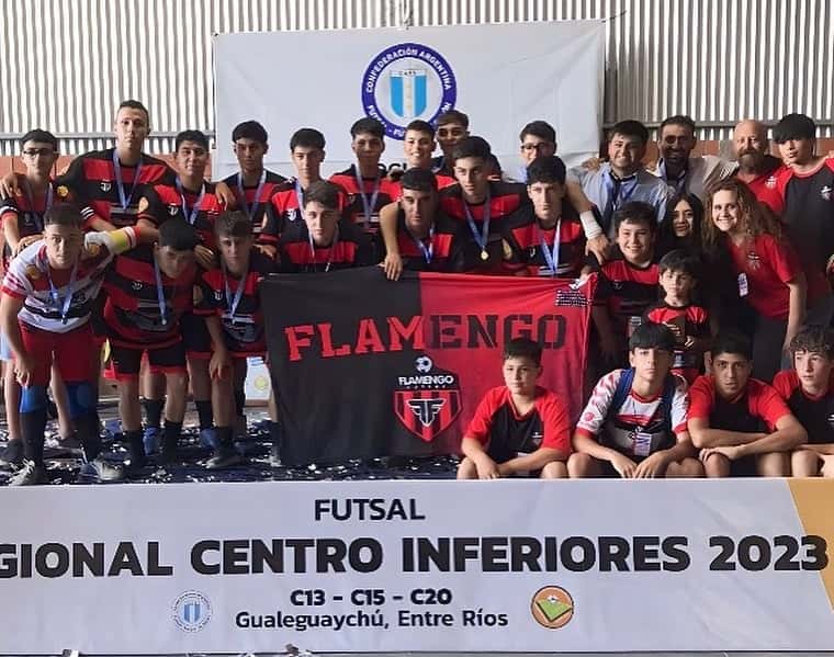 Carriego de Rosario y Flamengo ganaron el Torneo Regional Centro de Inferiores