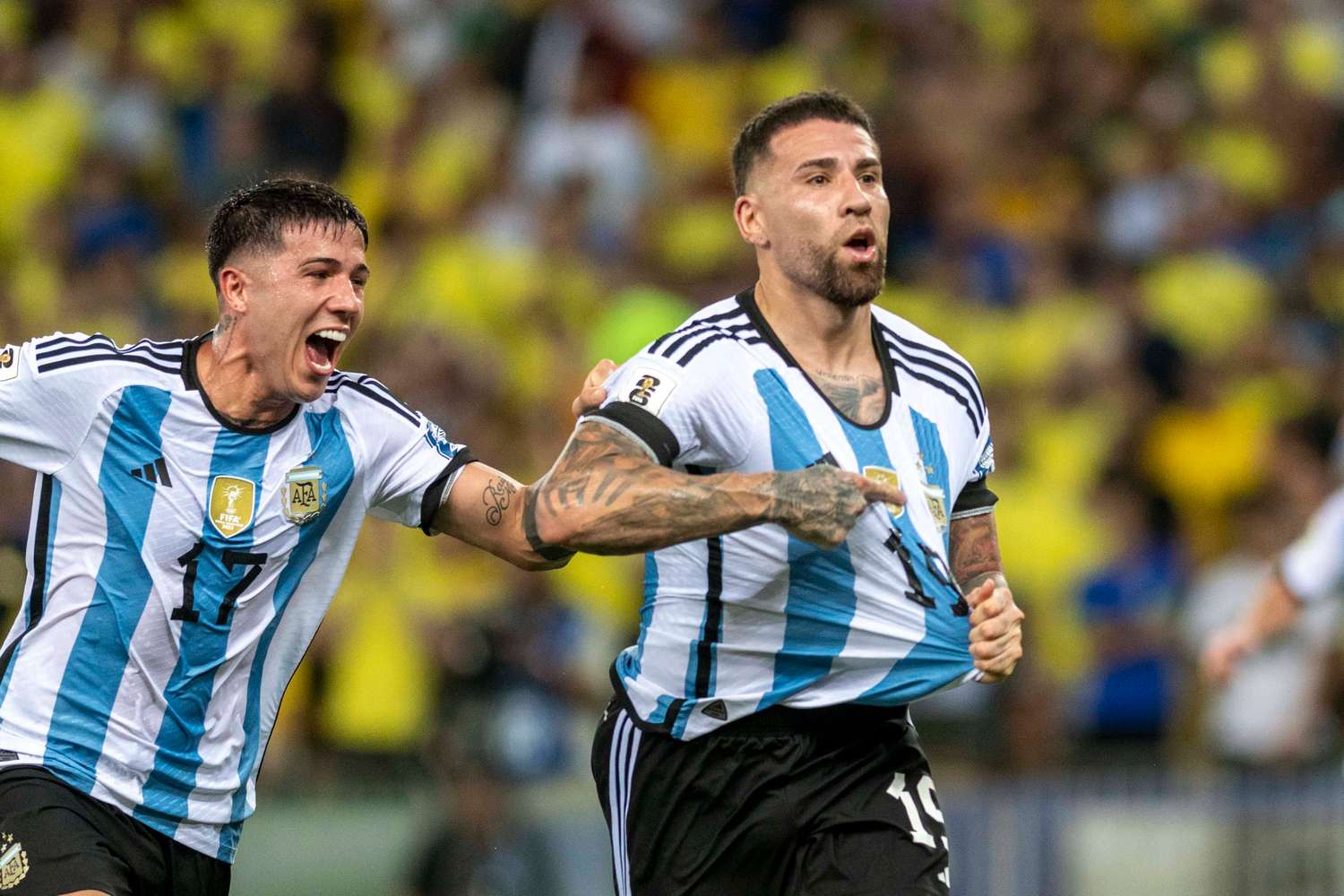 En una noche épica, Argentina tuvo coraje para ganarle a Brasil y dejarlo sin invicto de local en Eliminatorias