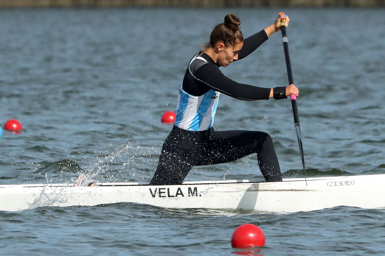 Martina Vela quedó muy cerca de acceder a la Final A en los Panamericanos de Chile