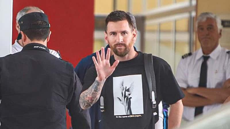 Messi llegó a Argentina para la última doble fecha del año de las Eliminatorias
