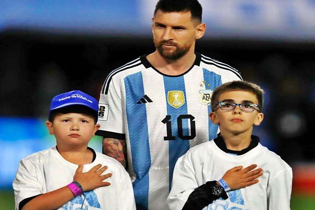 La emotiva historia del niño de Entre Ríos que cumplió su sueño de conocer a Messi