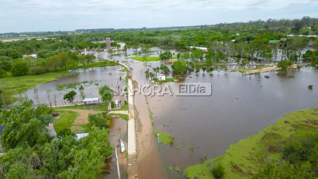 El río Gualeguaychú subió y volvió a superar la marca de evacuación: cómo seguirá las próximas horas