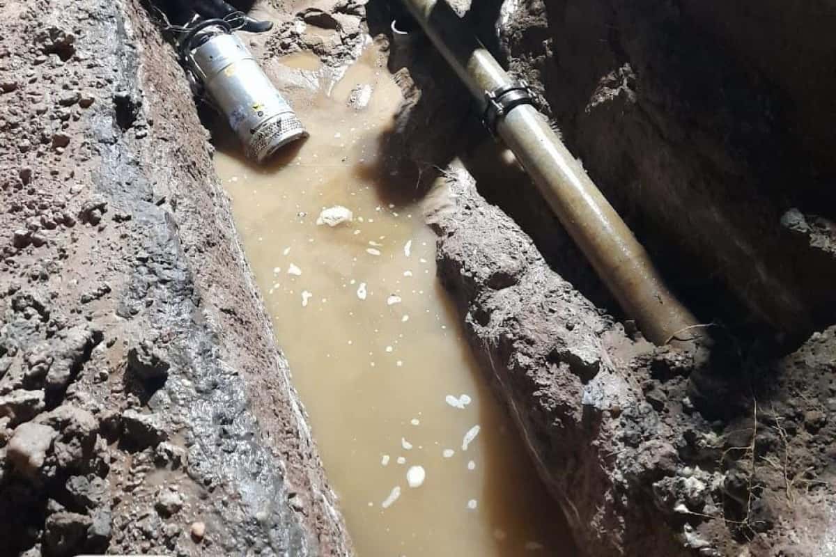 Luego de la rotura de un caño, se restablece el servicio de agua potable en Gualeguaychú