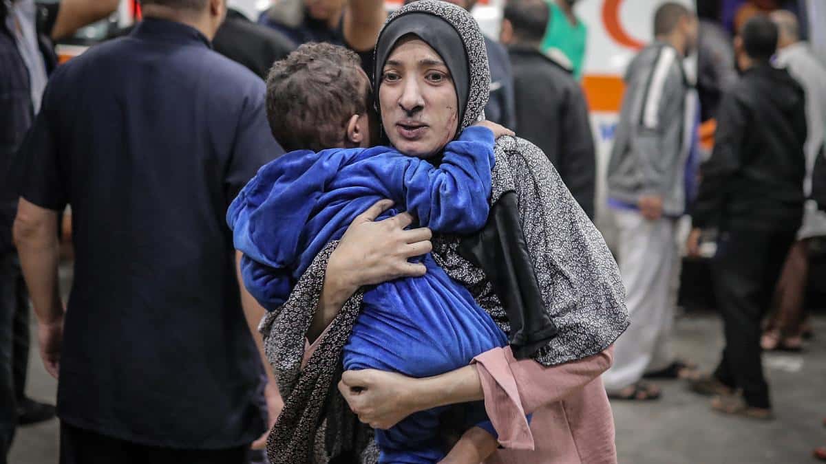 Según el Ministerio de Salud de la Franja de Gaza el 70% de los muertos son mujeres, niños y jóvenes menores de 18 años.