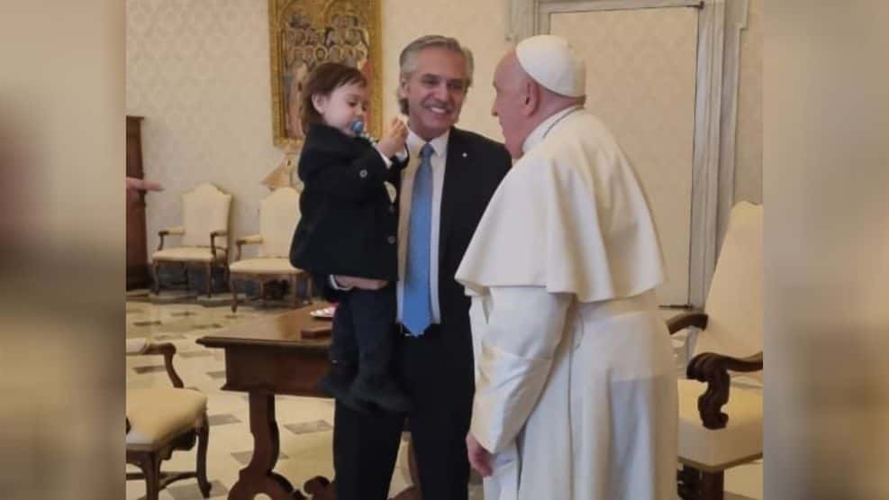 El Papa Francisco mantuvo una reunión con Alberto Fernández