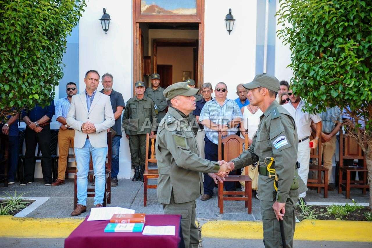 Luis Piaggio asumió como jefe del Escuadrón de Gendarmería en Gualeguaychú