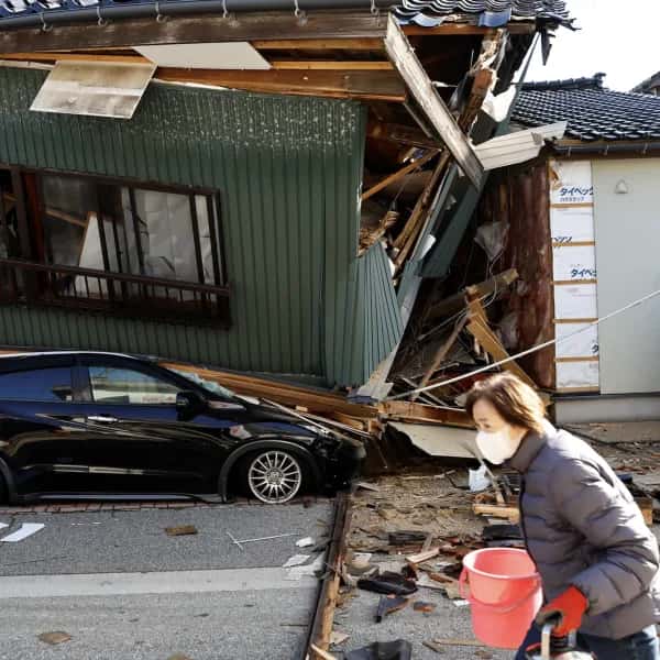 Japón: ascienden a 50 los muertos por el sismo de 7,6 de magnitud