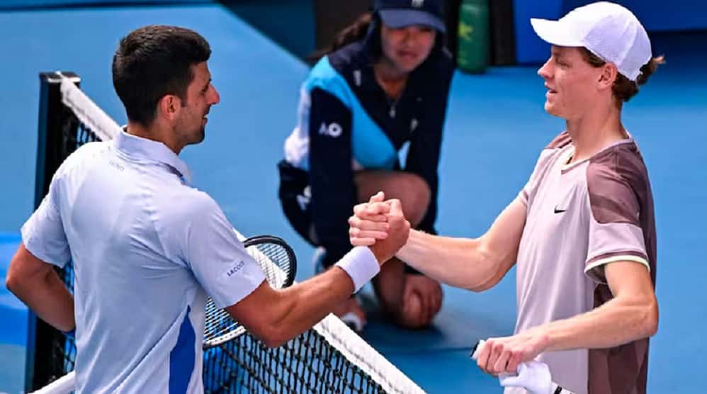 Sinner frenó la marcha de Djokovic y lo dejó sin final en el Australian Open