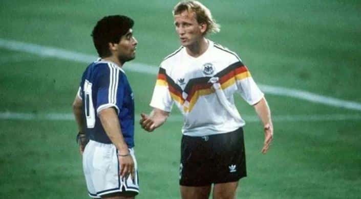Murió Andreas Brehme, el verdugo de la Selección Argentina en el Mundial de Italia ‘90
