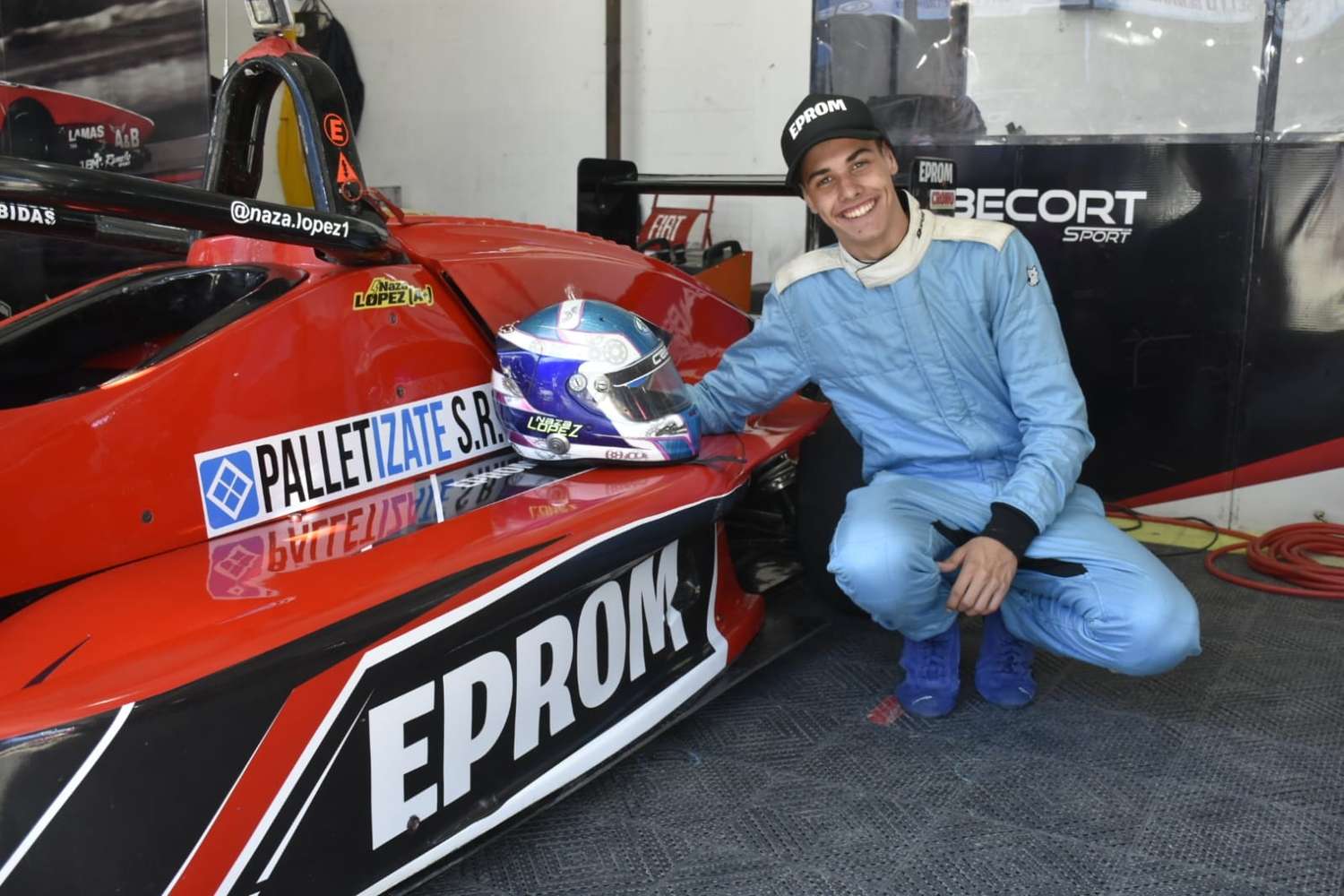 Nazareno López, piloto de la Fórmula 3: “Estamos con buenas expectativas”