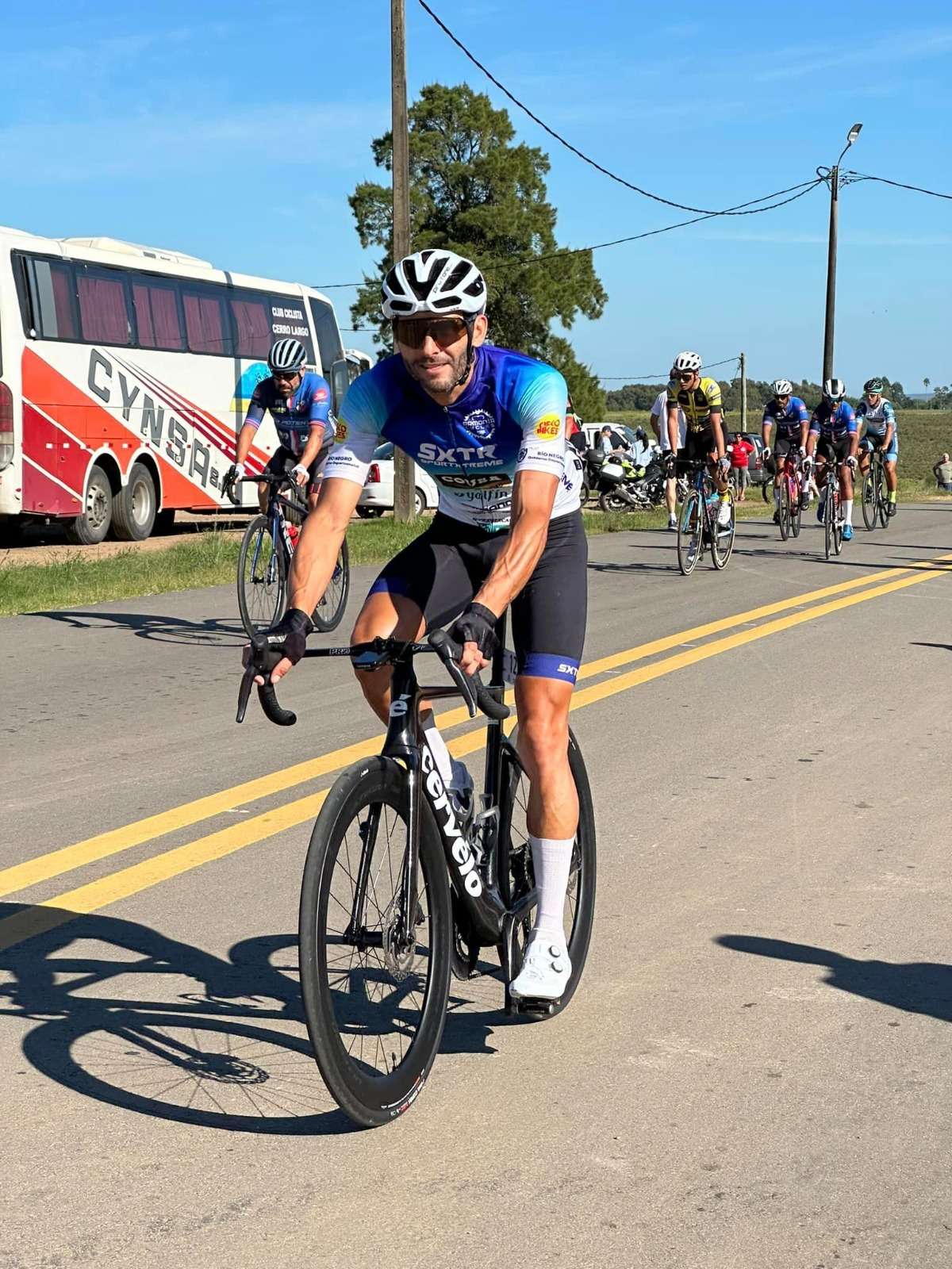 Francisco Viollaz se destaca en la Vuelta del Uruguay: está sexto a falta de dos etapas