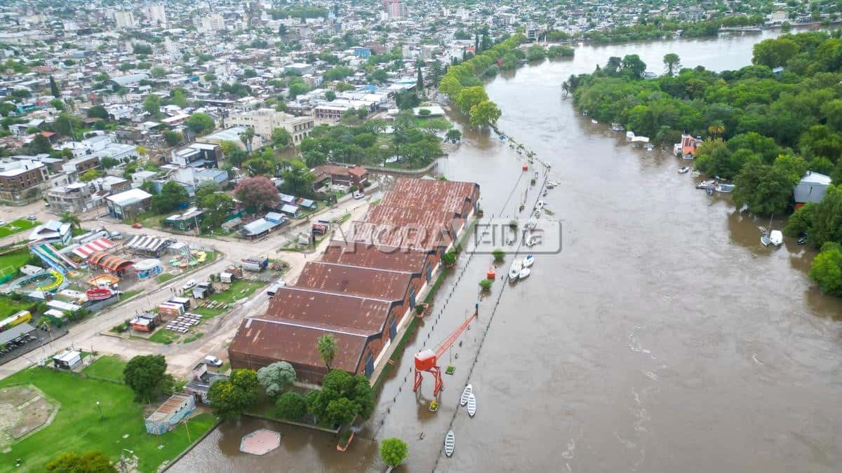 El PJ Gualeguaychú ofreció su ayuda a Davico para colaborar ante las inundaciones