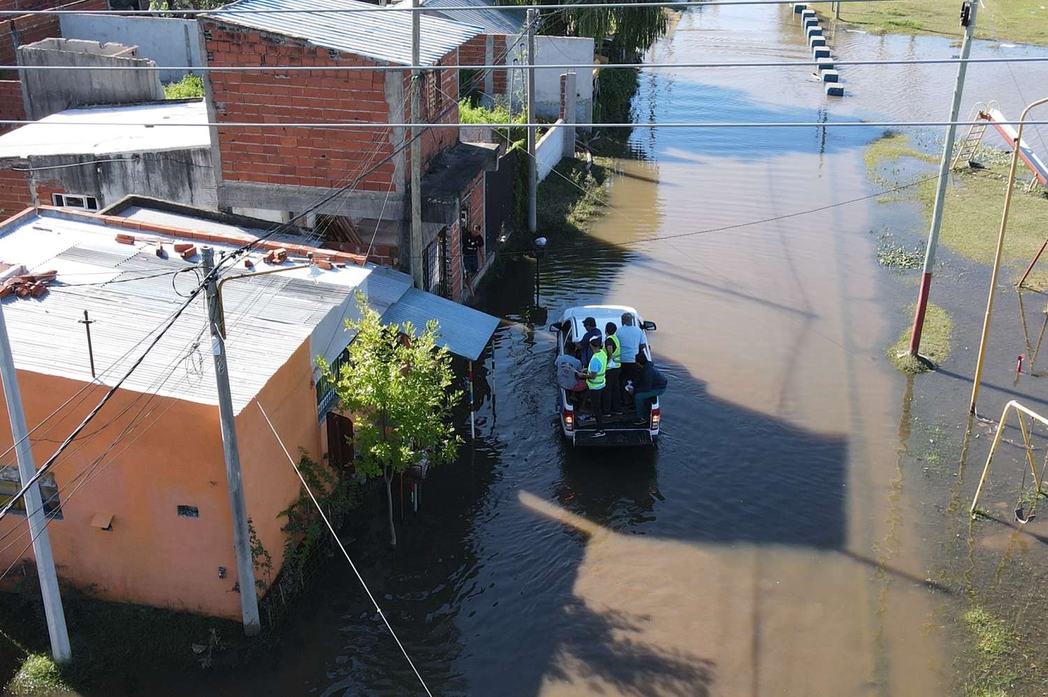 desinfección post crecida inundación río gualeguaychú - 1