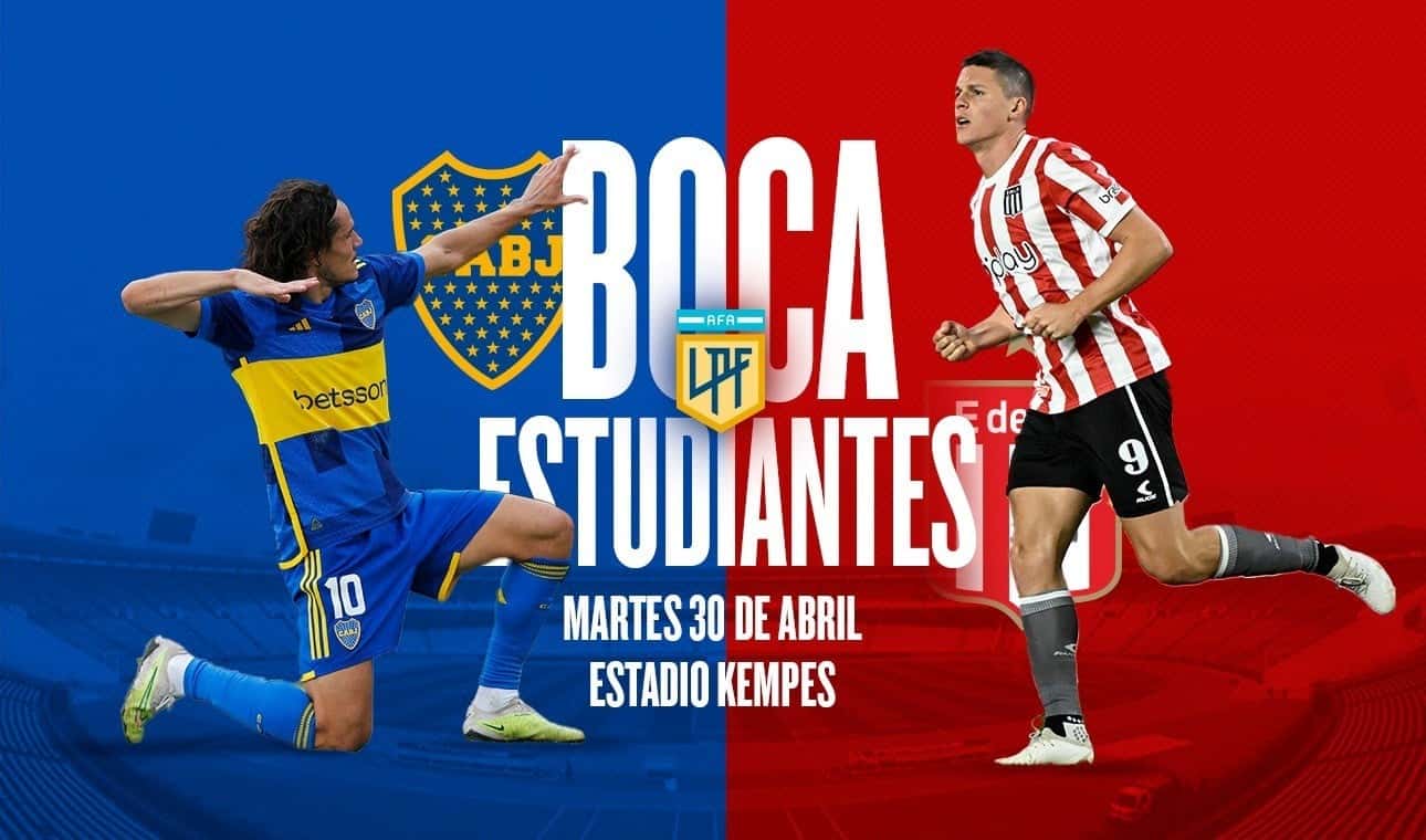 Boca y Estudiantes se medirán por un lugar en la final de la Copa de la Liga Profesional: horario y TV del partido