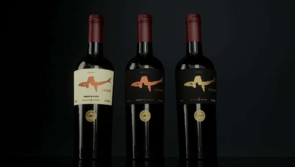 "Cavani Wines", la línea de vinos que lanzó el goleador uruguayo.