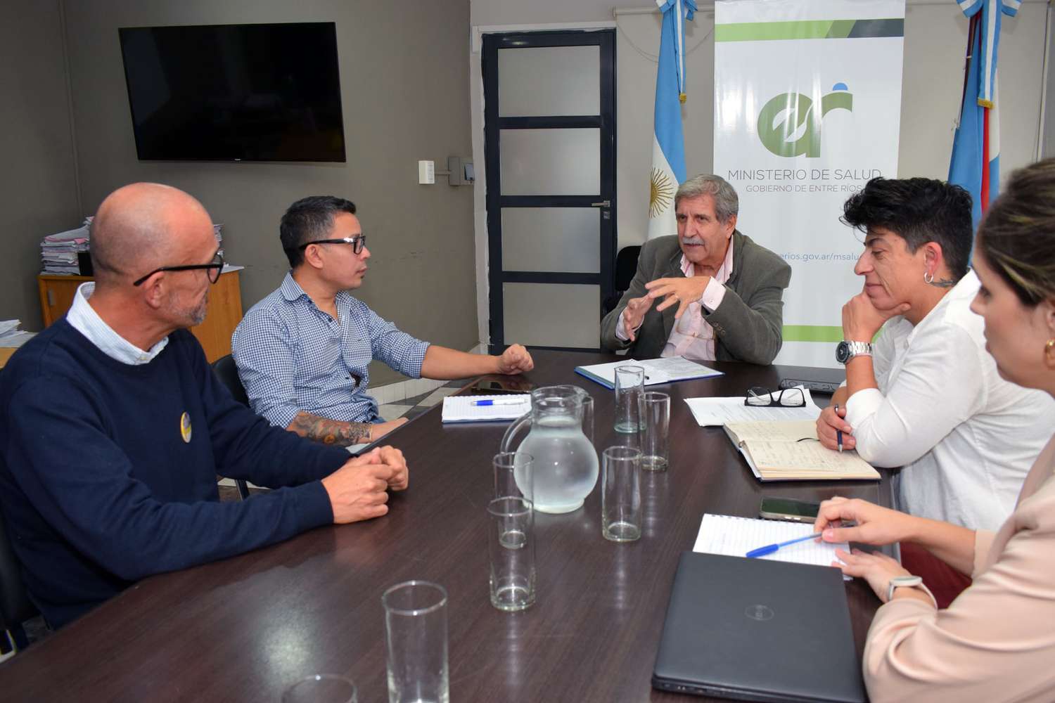 Ley Felipe: El ministro de salud de la provincia se reunió con el papá de Felipe