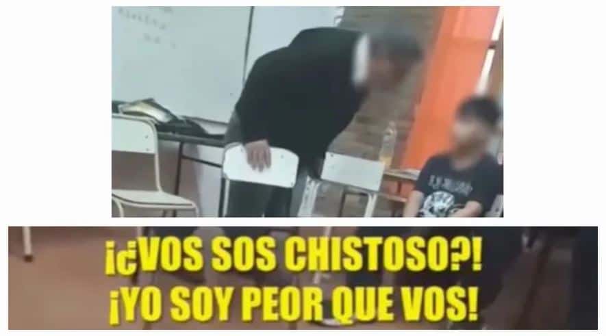 Separaron a un docente por agredir a sus alumnos en plena clase