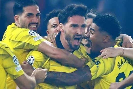 Borussia Dortmund venció al PSG y los franceses se quedaron de nuevo afuera del sueño de la Champions League
