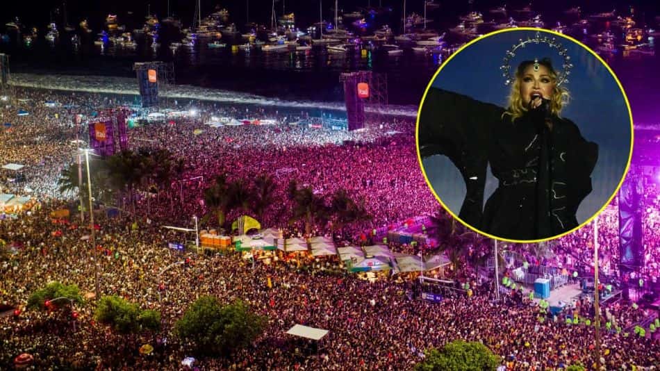 Madonna colmó Copacabana en un show histórico y de entrada gratuita