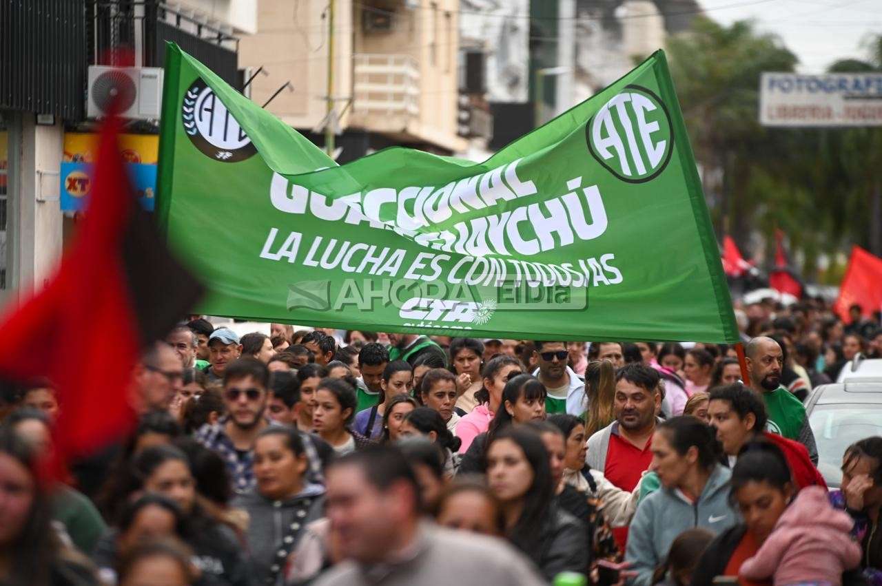 imagen 1° de Mayo: Amplia movilización de las organizaciones sindicales en Gualeguaychú
