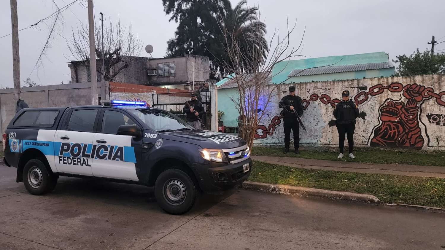 Realizaron allanamientos por narcomenudeo en Gualeguaychú: hay dos detenidos