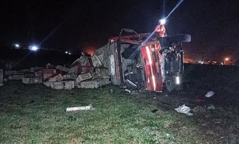 Falleció Un Motociclista Al Chocar De Frente Contra Un Camión Que