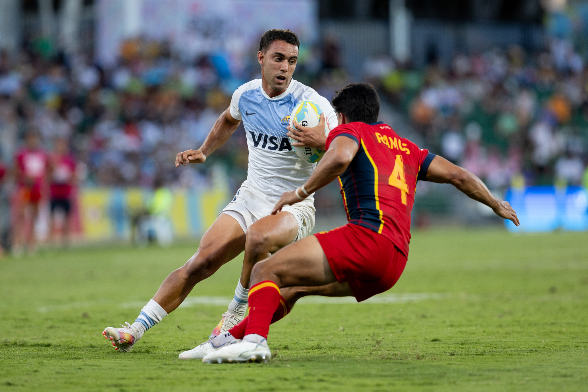 Los Pumas 7s Vencieron A España Y Llegaron A Semifinales En Perth El