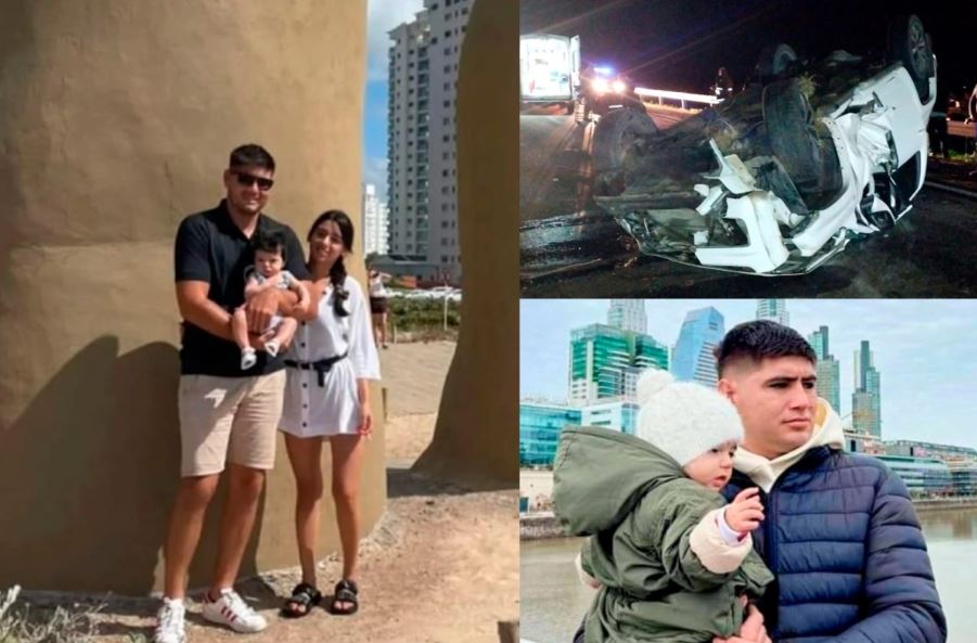 ¿Cómo está la embarazada que perdió a su marido y pequeña hija en un ...