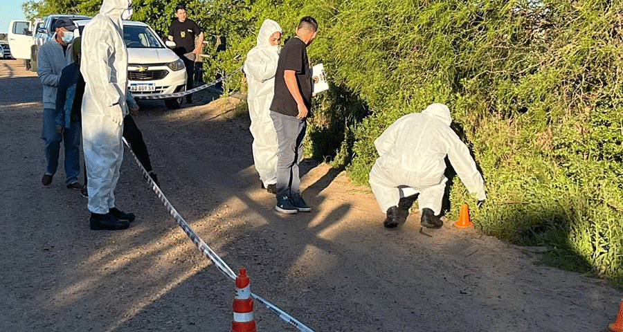 Así es el desolado lugar donde encontraron los restos humanos que podrían ser del chofer Palacio