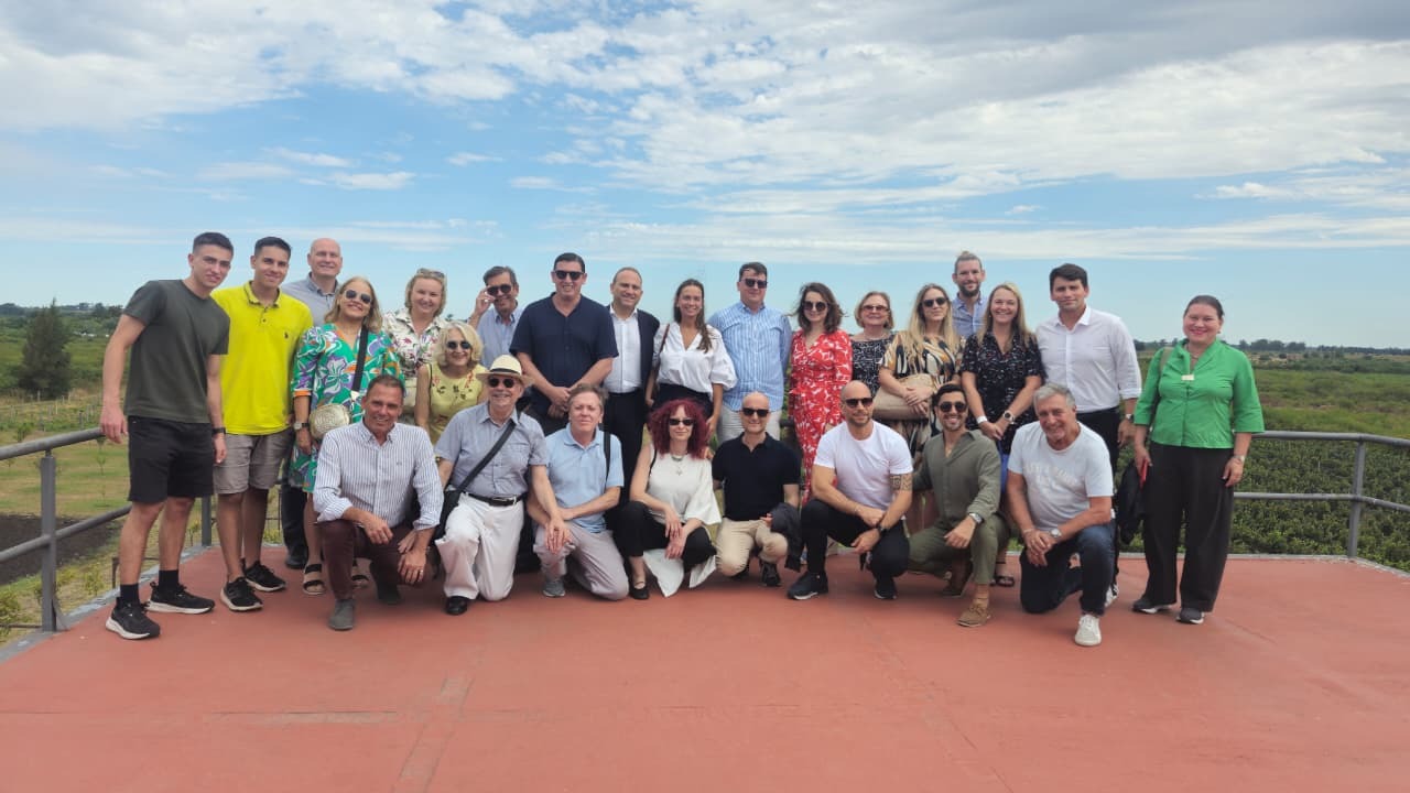 Diplomáticos europeos iniciaron una agenda de actividades en la ciudad