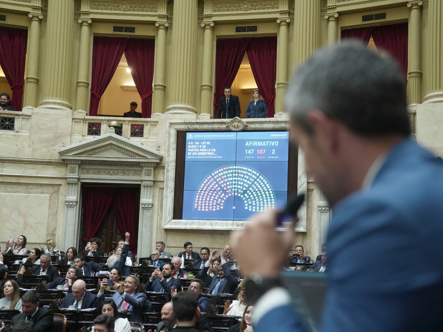 El oficialismo desactiva la movida opositora por Adorni y asegura sesión propia en Diputados